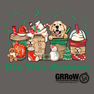 GILDAN® - DRYBLEND® PULLOVER HOODED SWEATSHIRT WITH CHRISTMAS "TIS THE SEASON" DESIGN Design
