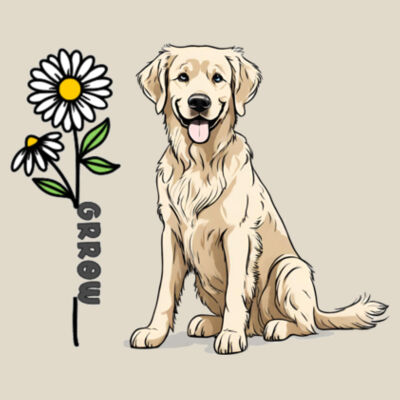 Port Authority® - Ideal Twill Jumbo Tote w/ DTF Print GRRoW Daisy Design