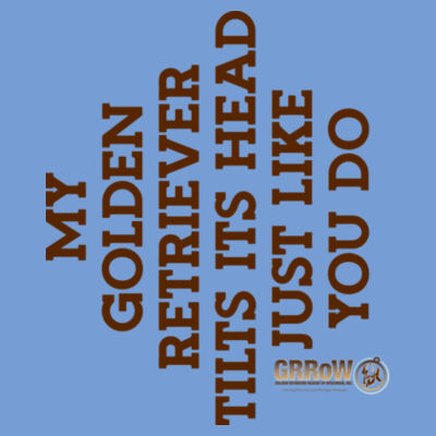GILDAN® LADIES HEAVY COTTON™ 100% COTTON T-SHIRT DTF IMPRINTED STAY GOLDEN WITH Front and Back Print Design