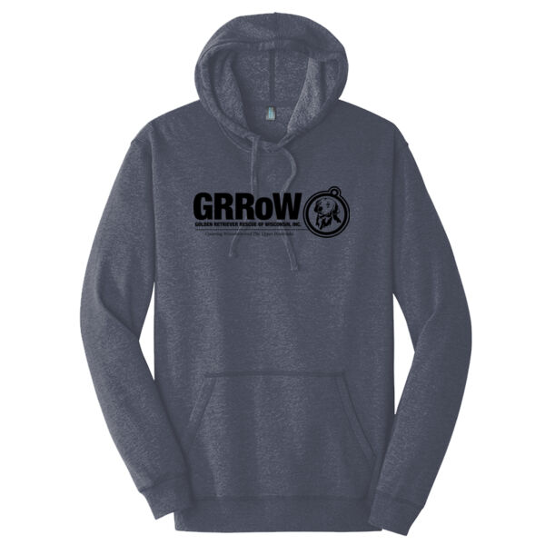 DISTRICT ® LIGHTWEIGHT FLEECE HOODIE WITH GRRoW DFT LOGO Thumbnail