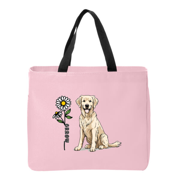 Port Authority® - Essential Tote w/ DTF Print GRRoW Daisy Thumbnail
